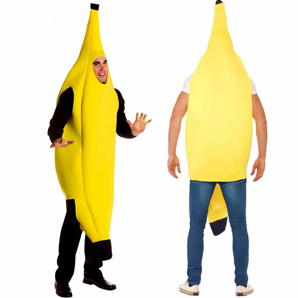 Disfraz platano gigante halloween adulto divertido original - Vista 2