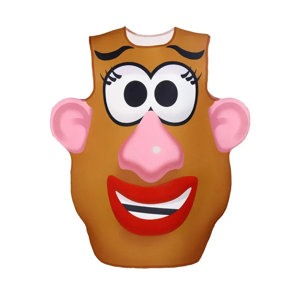 Disfraces pareja mr y mrs potato head halloween divertido original - Vista 5