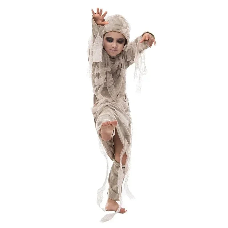 Disfraz momia egipcia terrorifica nino halloween infantil - Vista 5