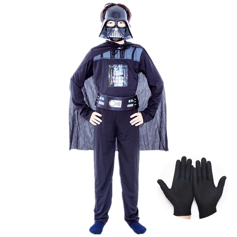 Disfraz darth vader infantil halloween star wars nino con capa y mascara - Vista 5