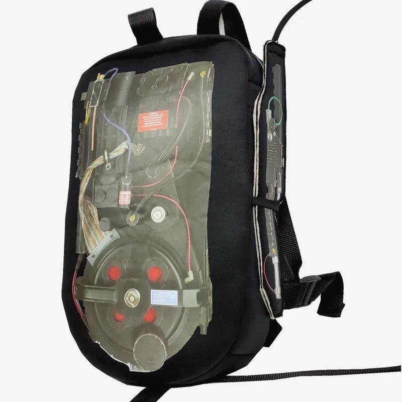 Disfraz cazafantasmas ghostbusters halloween con mochila protones adulto - Vista 6