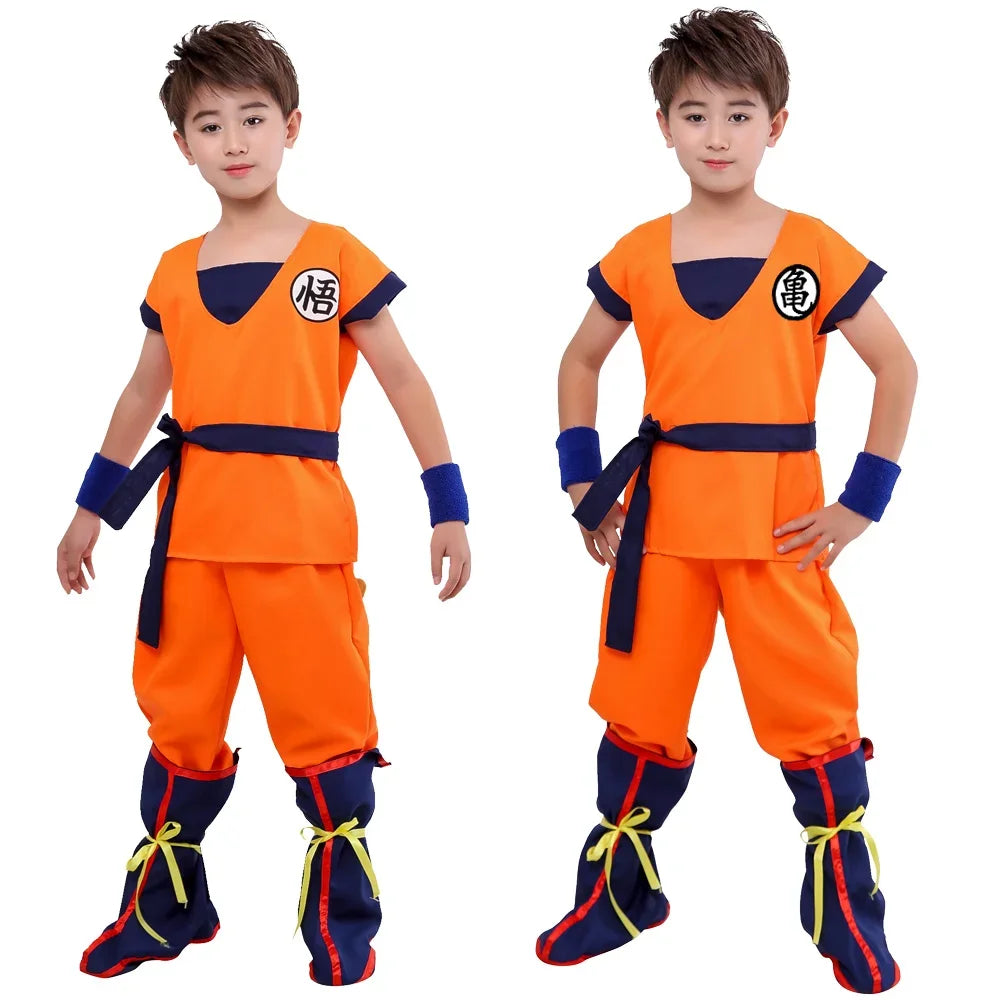 Disfraz goku dragon ball z halloween cosplay adulto nino completo - Vista 3