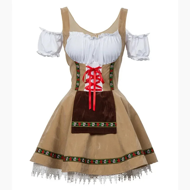 Disfraces pareja oktoberfest bavaro tradicional aleman halloween pack - Vista 3