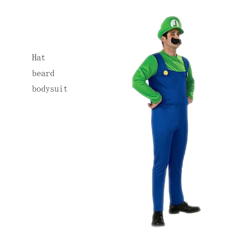 Disfraces pareja mario luigi halloween super mario bros adultos - Vista 10