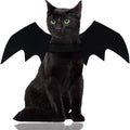 Disfraz halloween gato perro alas murcielago con arnes ultraligeras mascota