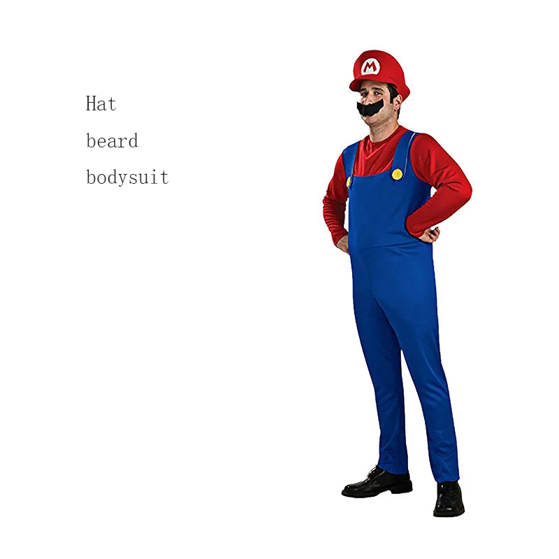 Disfraces pareja mario luigi halloween super mario bros adultos - Vista 9