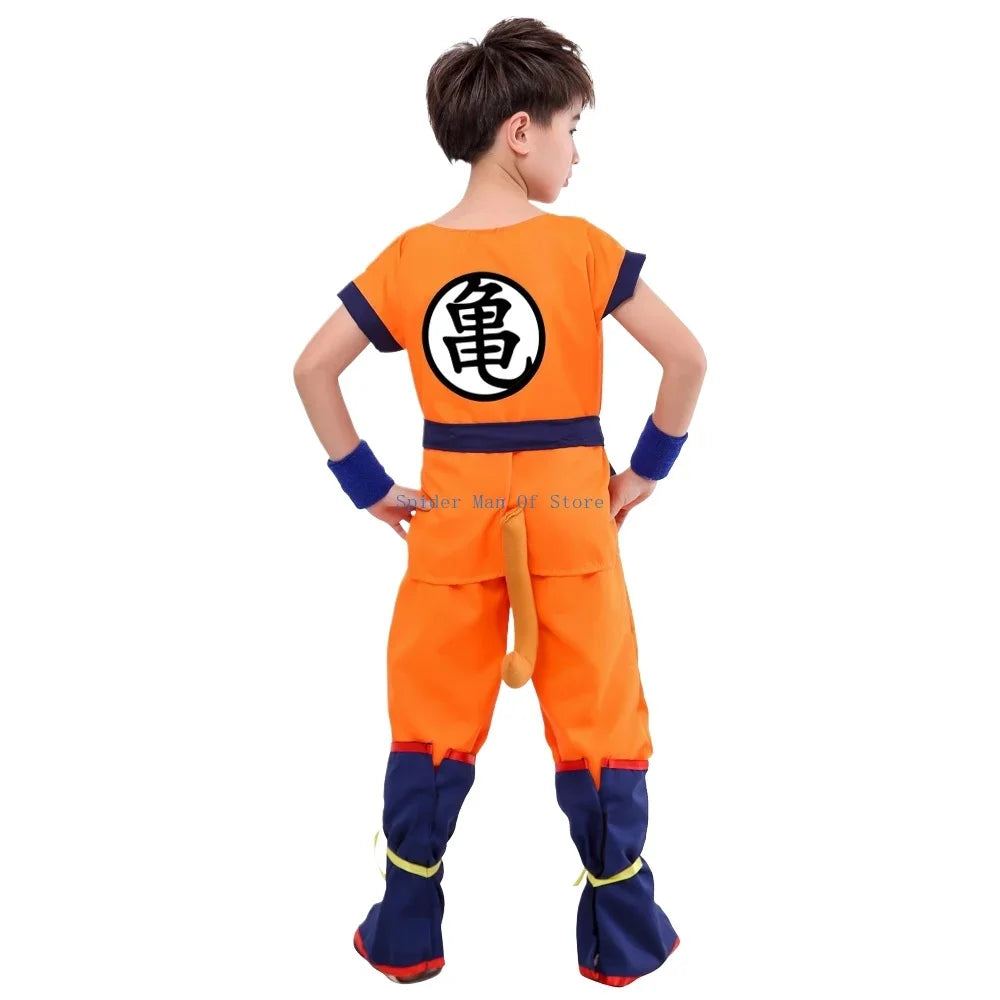 Disfraz goku dragon ball z halloween cosplay adulto nino completo - Vista 2