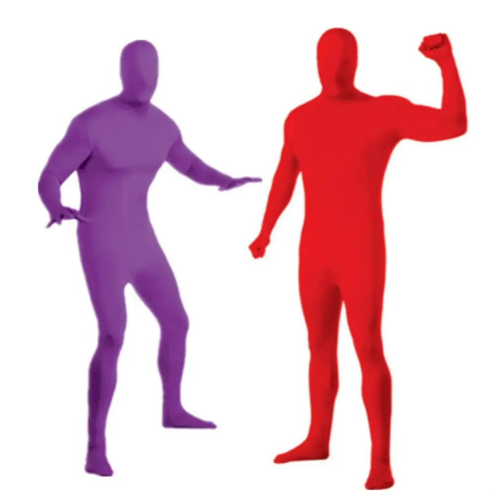 Mono zentai spandex halloween segunda piel ajustable adulto cosplay - Vista 5