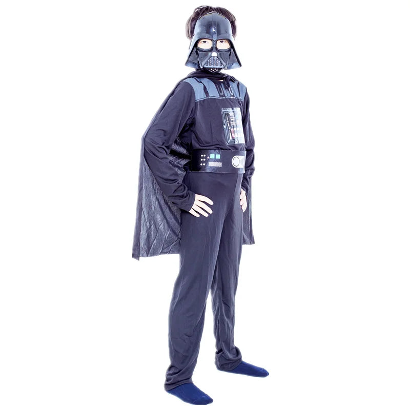 Disfraz darth vader infantil halloween star wars nino con capa y mascara - Vista 3
