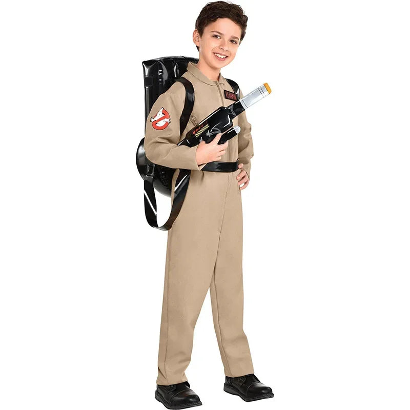 Disfraz cazafantasmas ghostbusters halloween con mochila protones adulto - Vista 2